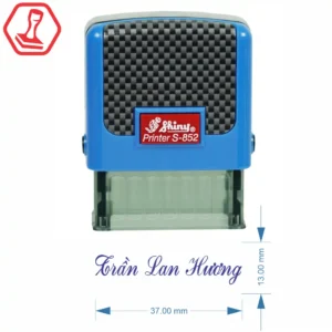 Làm con dấu Shiny S852