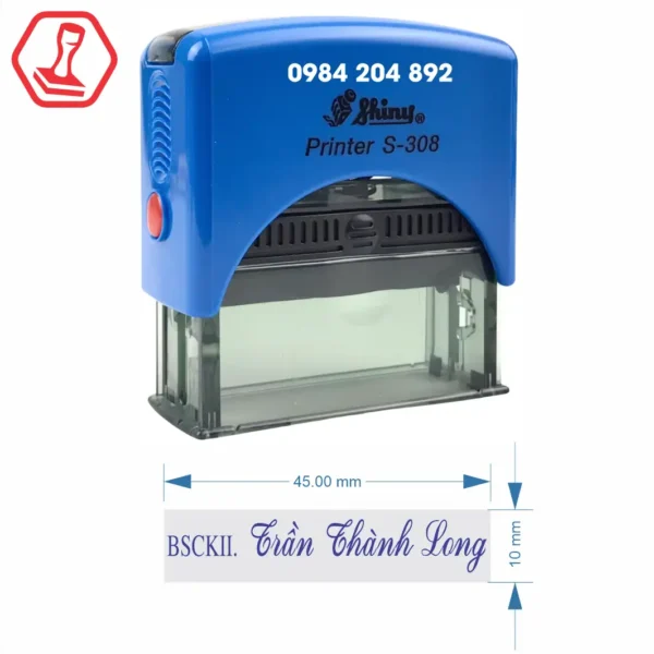 Làm con dấu Shiny S308
